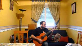 Matching Mole-Signed Curtain played by Bernabé