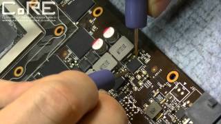 Как починить видеокарту-мечту NVIDIA GTX 780. Поиск неисправного составного транзистора DrMos