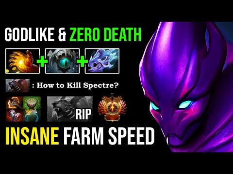 NO NEED RADIANCE Skadi Midas Spectre 1v5 Raid Boss Against Ursa with Insane Farming Speed DotA 2