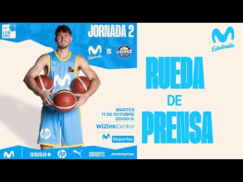 Rueda de Prensa J2 LEB Oro Movistar Estudiantes - C. Ourense