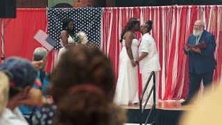 NINE Elopements on the Fourth of July in Downtown Greensboro