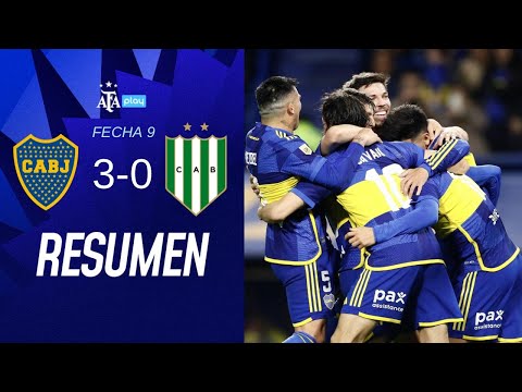 Boca Juniors 3-0 Banfield | #TorneoBetano | Resumen| Fecha 9