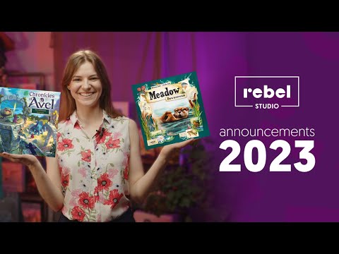 New board games for 2023 - Rebel Studio announcements