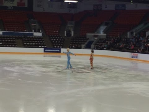Figure Skaters Reenact The 'Blades Of Glory' Routine
