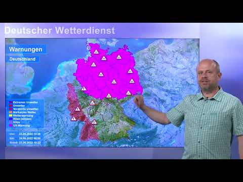 23.06.2022 Unwetterinformation DWD