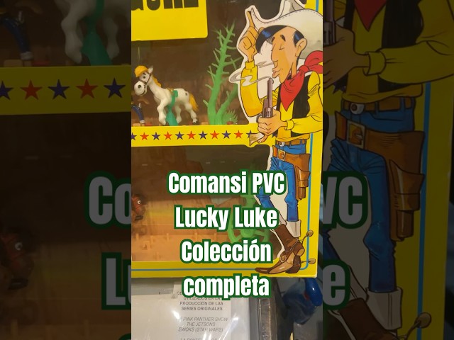 Vídeo relacionado con Plastoy Lucky Luke Figura Lucky Luke y Rantanplan pila de álbumes - Resina - 10 cm
