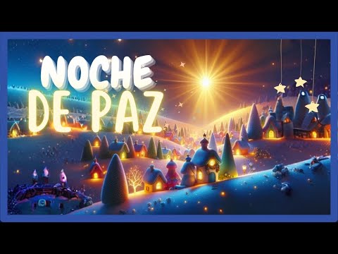 "🎶 Noche de Paz con Letra 🎄 | Villancico Clásico de Navidad 2024 🎅✨ ¡Canta y Disfruta!"