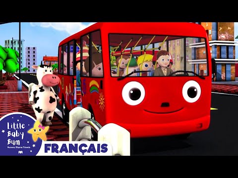 Les Roues de l'Autobus | Comptines et Chansons pour Bébés | Little Baby Bum en Français