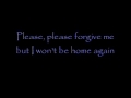 evanescence missing demo with lyrics 