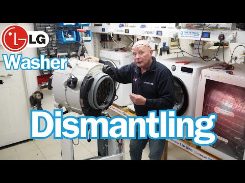 Mastering #LG Inside Out of a Washing Machine Dismantling Guide To Take Apart