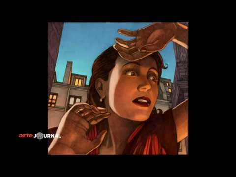 Comiczeichner und Maler Miles Hyman in Paris