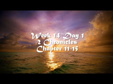 Audio Bible Reading Plan - Week 14 Day 1 (2 Chronicles 11-15)