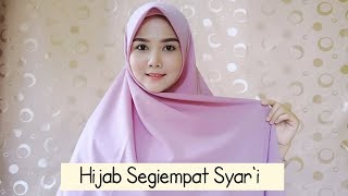 Download lagu TUTORIAL HIJAB SEGI EMPAT SYAR'I MENUTUP DADA || Fara Cahya P mp3