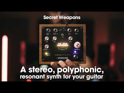 VONGON rosetones Vongon Rosetones | 12-Voice Polyphonic Sympathetic Resonator & Synth Pedal image 5
