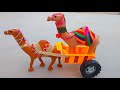 How To Make Mini Camel Cart From Wooden Sticks Trolley Creative DIY Woodworking Project