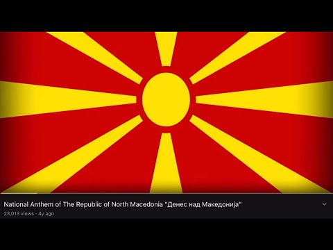 National anthem of Macedonian