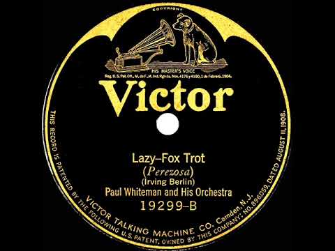 1924 Paul Whiteman - Lazy