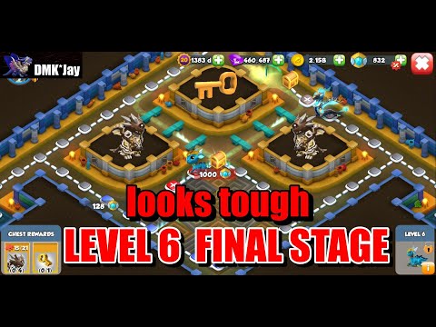 Begin Level 6 Divine Party Rooftop Castle Event - Dragon Mania Legends - (DMK*Jay) 드래곤 매니아 레전드