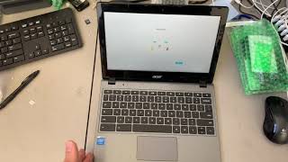 How to reset and power wash acer chrome book C720