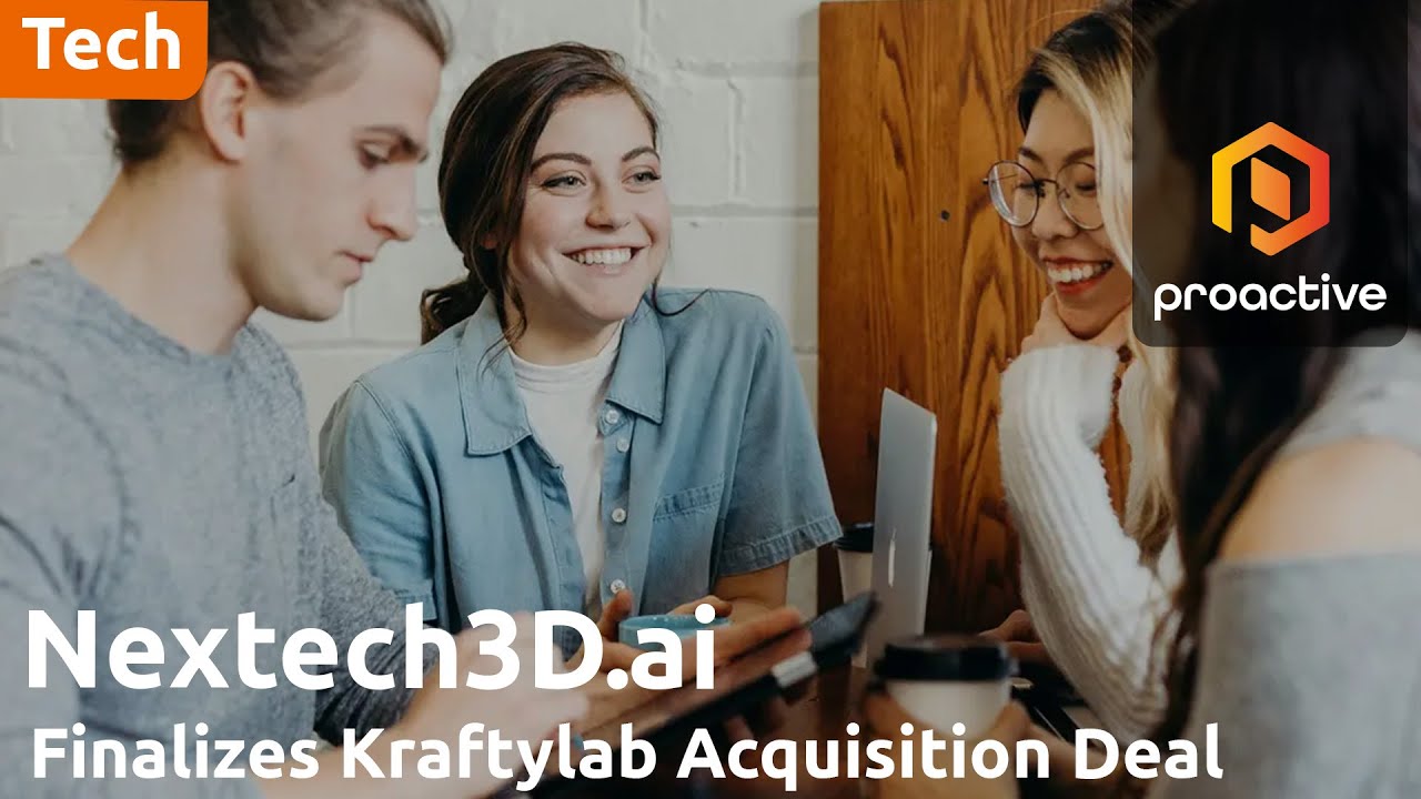 Nextech3D.ai confirms Krafty Labs acquisition set to close in early January  