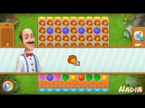 Gardenscapes Level 75. No Boosters used