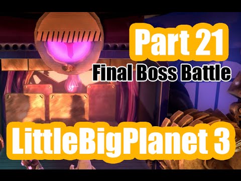 LittleBigPlanet 3 Gameplay | FINAL STAGE ATTEMPT 2 | Part 21 Walkthrough LBP3 HD