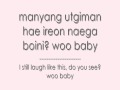 {HD} 4men - Baby Baby [[ Lyrics & English Subbed ...