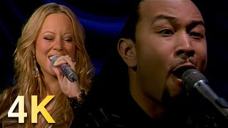 With You I'm Born Again - Mariah Carey &amp; John Legend (VH1 Save The Music, 2005) [4K Remastered]