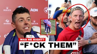 Rory Was RIGHT? Rory McIlroy Breaks Silence on Middle Finger Incident!