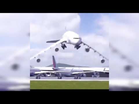 Aircraft dancing in Air... funny video