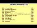 Jennifer Garner Movies List