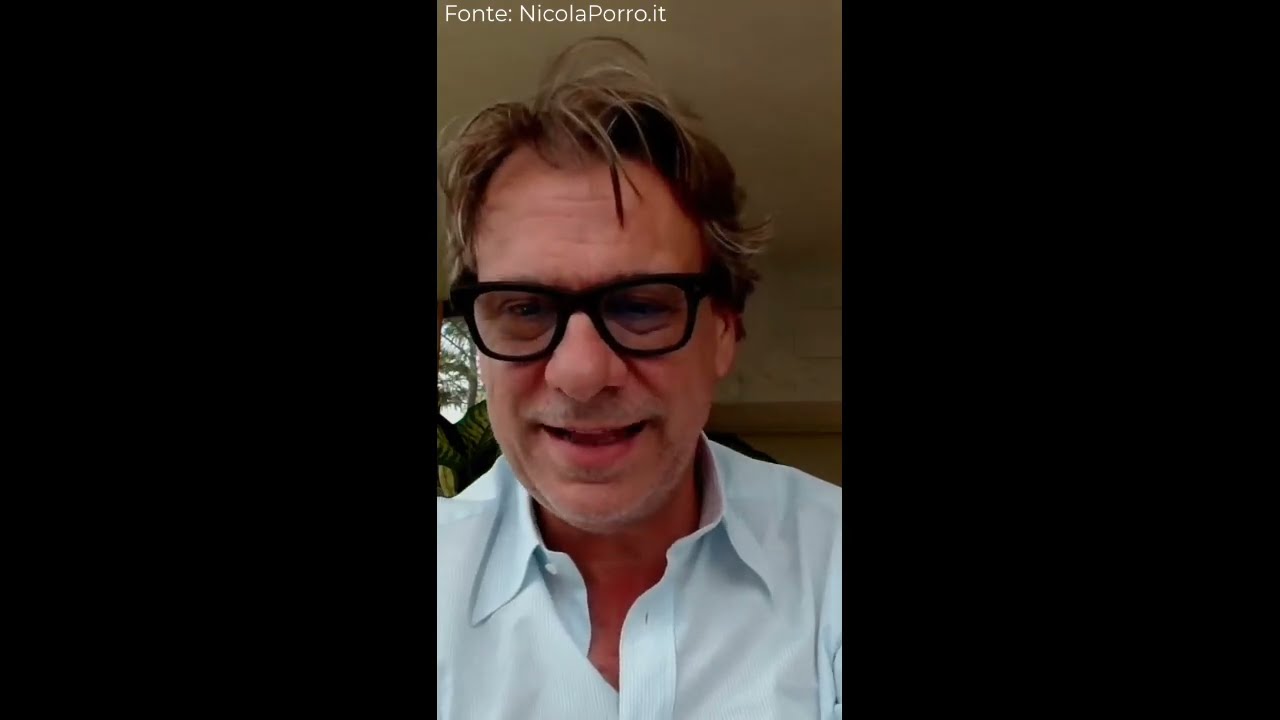 NICOLA PORRO: "QUANDO LO SCANDALO È A SINISTRA TUTTI  I MEDIA TACCIONO?"