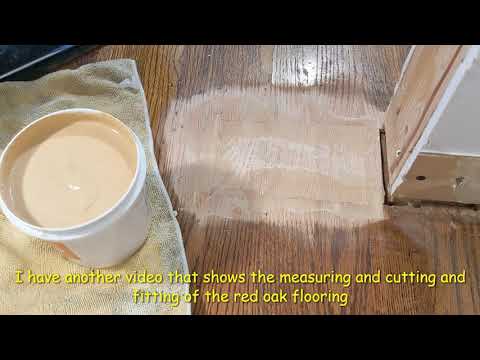 Hardwood Floor Repair Blending the Finish