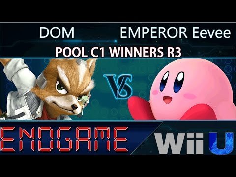 Endgame POOLS WINNERS R3 - DOM (Fox) vs EMPEROR Eevee (Kirby)