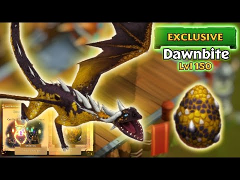Dawnbite (Fall Festival of Light) Max Level 150 Titan Mode | Dragons: Rise of Berk