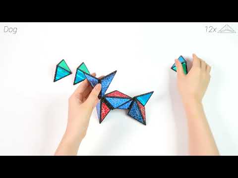 TOSY Magnet Pyramid: How To Create Animals Shapes (Tutorial)