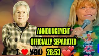 😱 SHOCKING Announcement! Amy Roloff & Chris Officially DIVORCED | Little People, Big World Revealed!