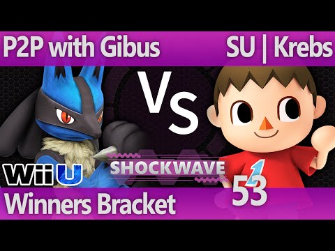 SW 53 Smash 4 - P2P with Gibus (Lucario) vs SU | Krebs (Villager) - Winners Bracket
