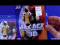 Ice Age 3D Blu Ray Unboxing Review Dawn Of The Dinosaurs