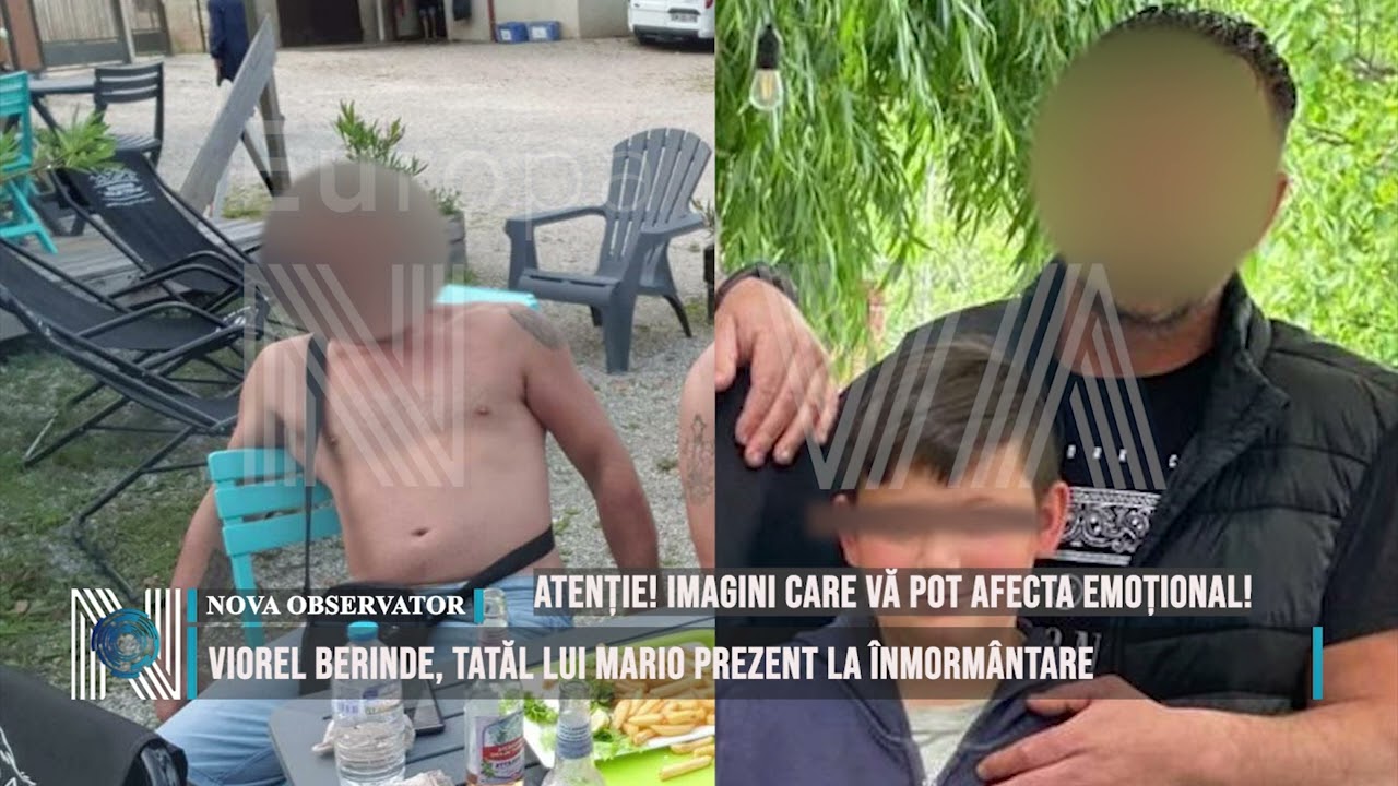 Viorel Berinde, tatăl lui Mario prezent la înmormântare