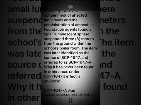 SCP-1647 - Log of Extra-Scholastic Events
