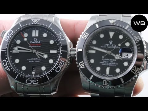 2018 Omega Seamaster vs. Rolex Submariner