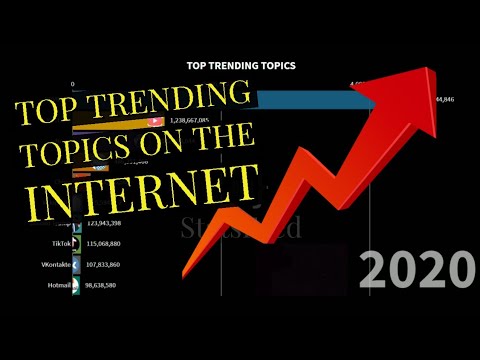 TOP TRENDING TOPICS ON THE INTERNET in 2020