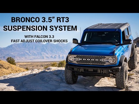 Check Out The New Bronco 3.5\" RT3 Suspension System!