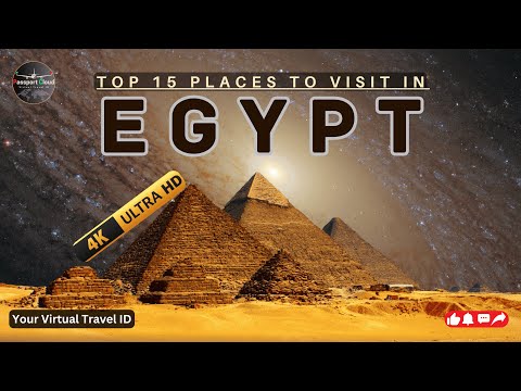 Top 15 Places to Visit in Egypt 🇪🇬 | Egypt Travel Guide | Ancient Egypt, Cairo, Red Sea | 4K