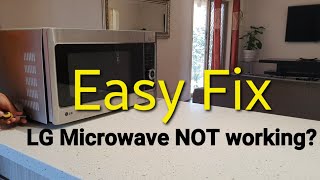 Microwave not Heating | Most common Issue | How to fix Microwave and replace FUSE | DIY