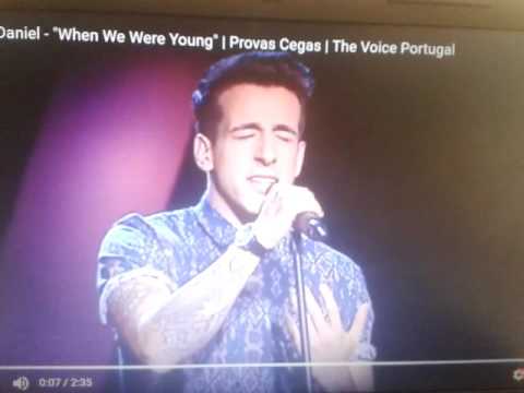 Voice portugal provas cegas Fernando Daniel