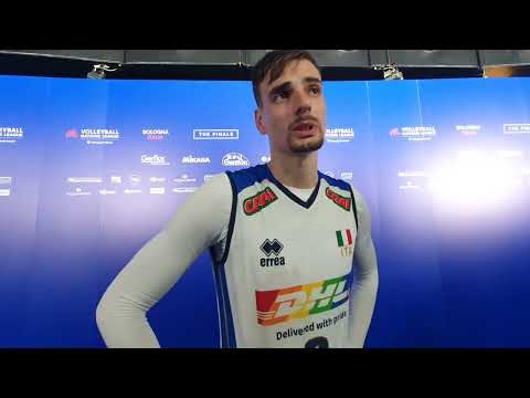 Simone Giannelli - VNL 2022 SF Italy vs France | Post Game Flash Interview