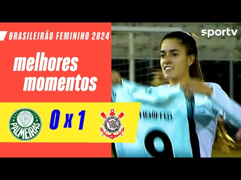 Gols e lances de Palmeiras x Corinthians