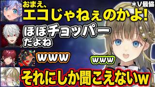 【ぶいすぽ】ローレンとくろむの言い合い、ほぼチョッパーの声に爆笑するリサたち、葛葉に煽られ怒るくろむ【英リサ/夜乃くろむ/蝶屋はなび/葛葉/ローレン・イロアス/V最協/切り抜き】